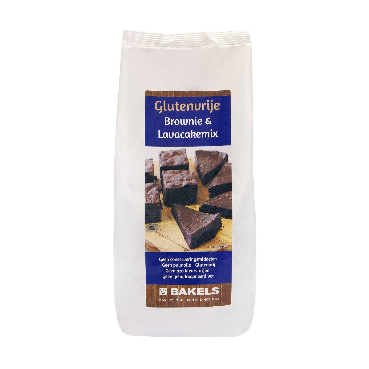 Bakels Brownie & Lava cake mix Gluten-free 1kg