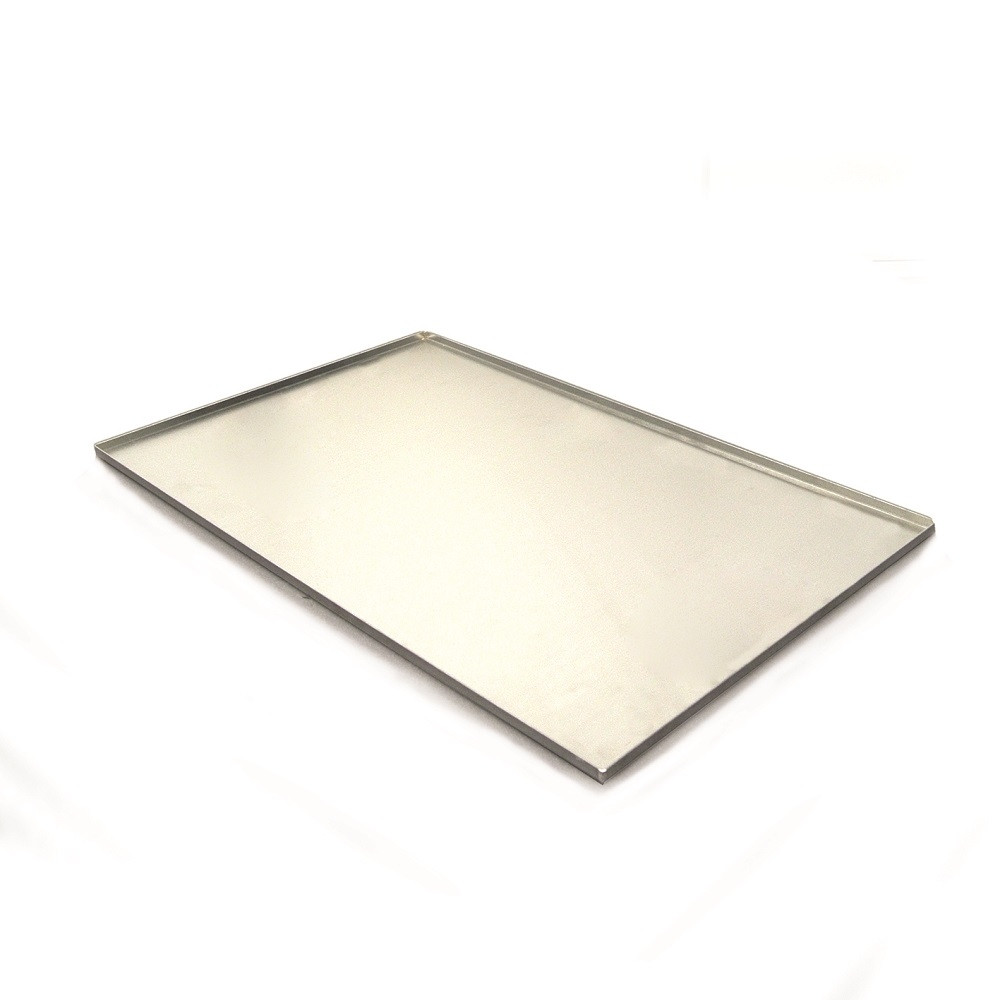 Aluminium baking tray 60x40cm (4 edges 90°)