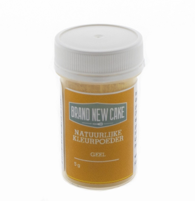 BrandNewCake Natural Colour Powder Yellow 5g