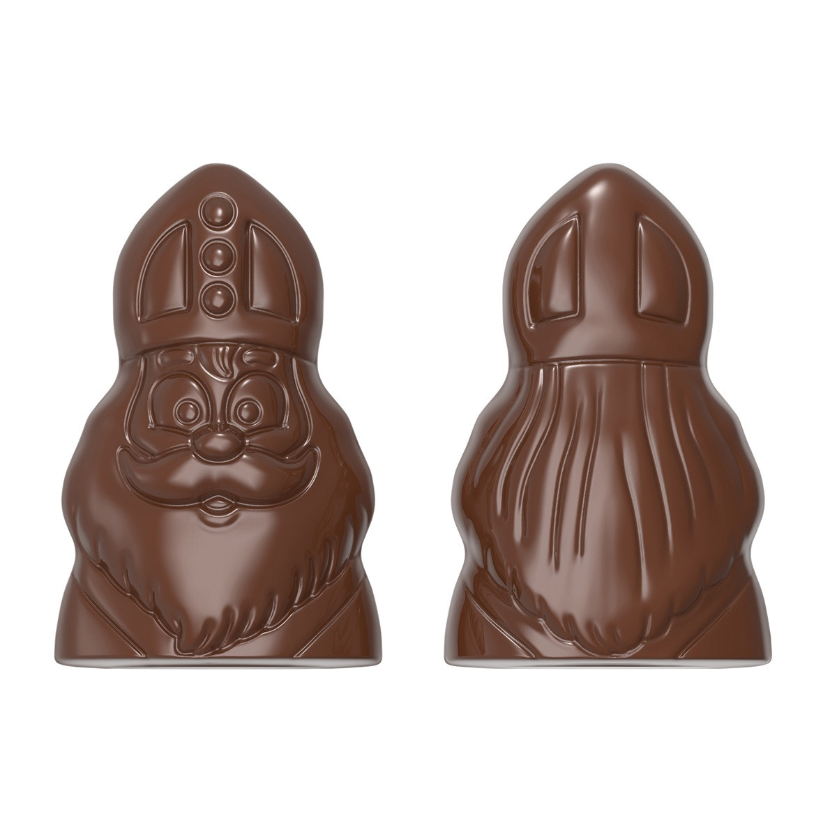 Chocolate mould Chocolate World Sinterklaas (4x) 91x59x23mm