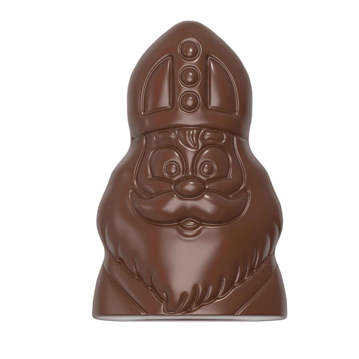 Chocolate mould Chocolate World Sinterklaas (4x) 91x59x23mm