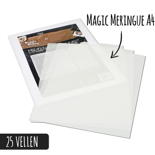 Magic Meringue sheets A4 size (25 sheets)