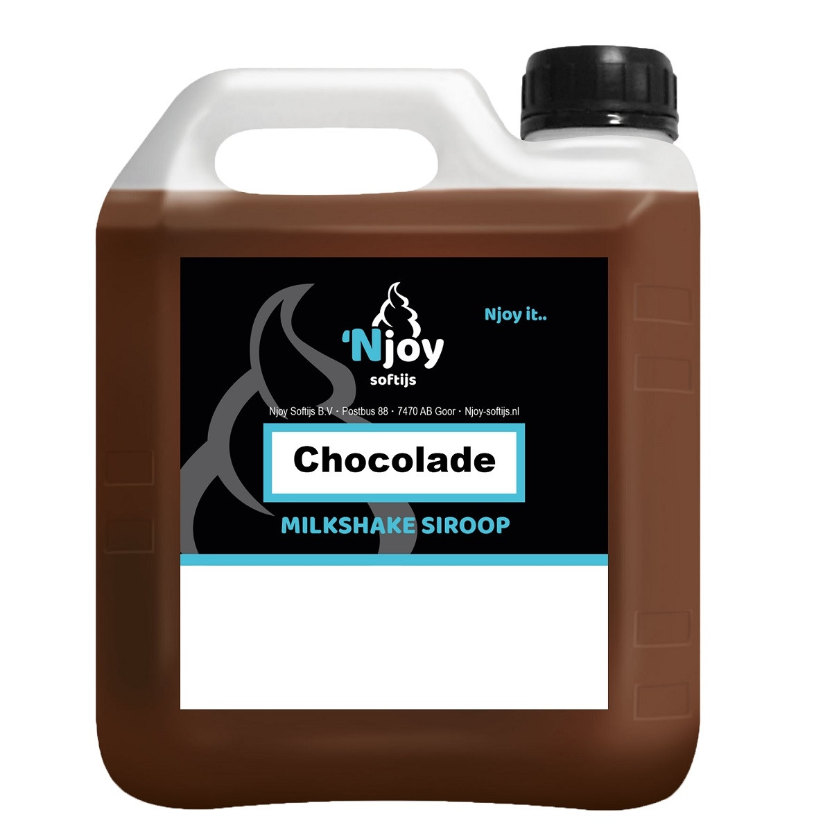 Njoy Milkshake Syrup Chocolate (2 litres)