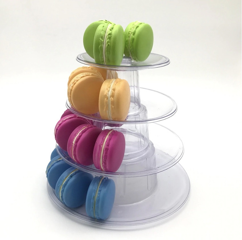 Macaron standard plastic 4 piece