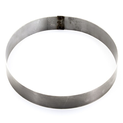 Cake ring stainless steel Ø16x2,5cm