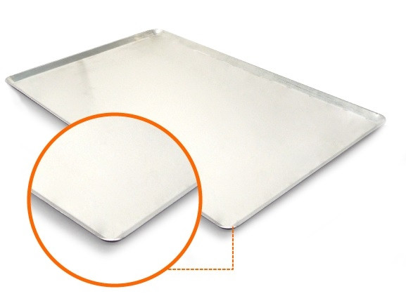 Aluminium baking tray 60x40cm (closed corners 45°)