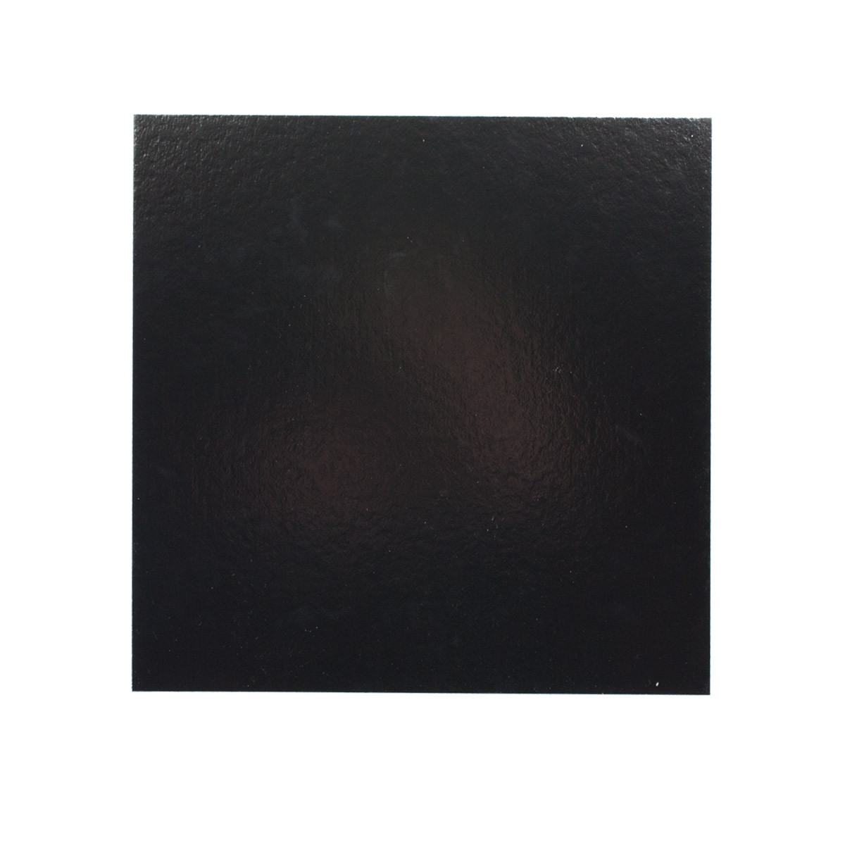 Cake Carton Square Gold/Black 32x32cm per piece
