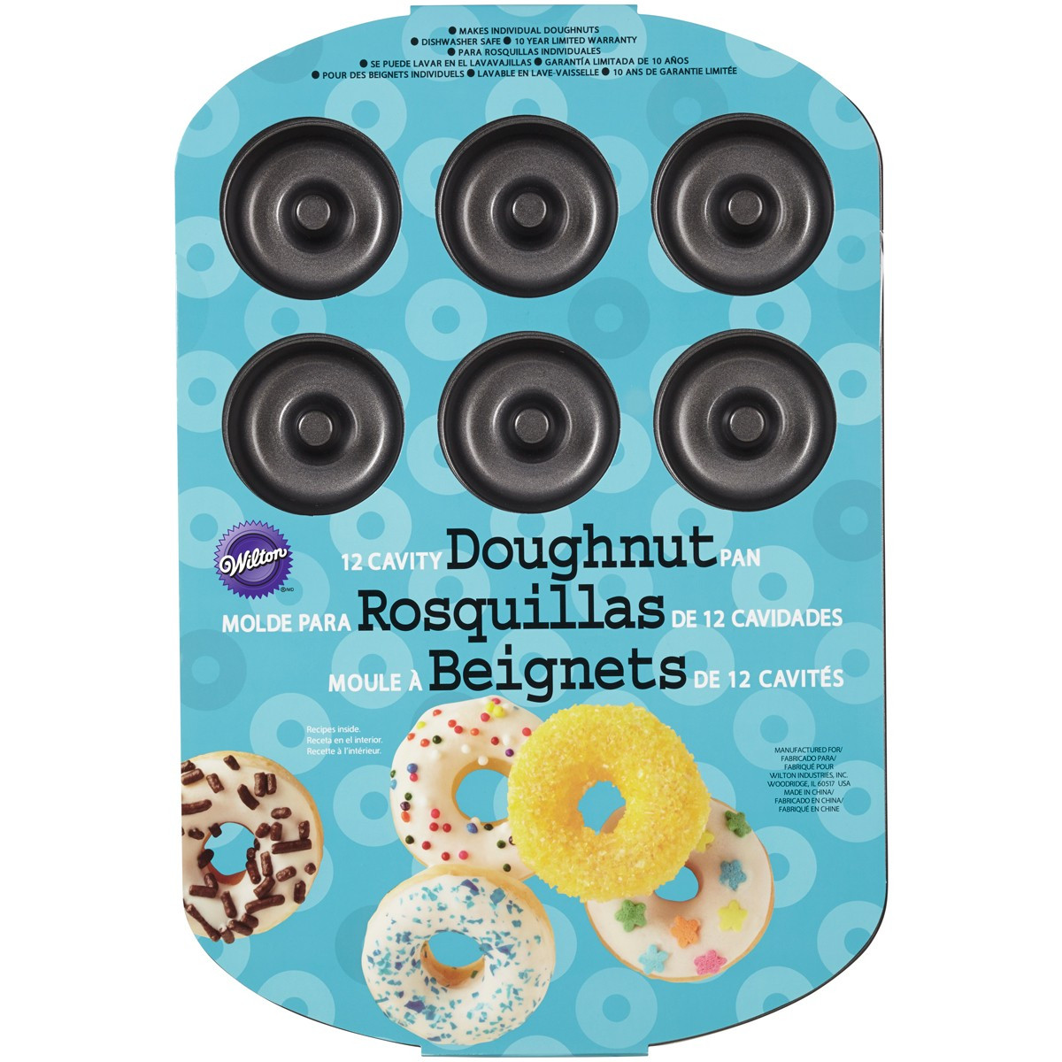 Wilton Donut Baking Mould for 12 Medium donuts